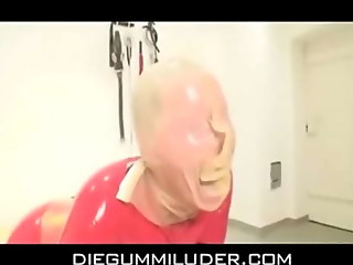 Latex, Fetish, Masked, Car, Hottie, Kinky, Rubbing