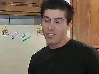 Kelly shows delivery boy how to fuck