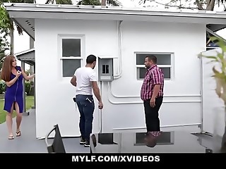 MYLF - Sexy Cougar (Ivy Secret) Seduces Her Big Dick Stepson