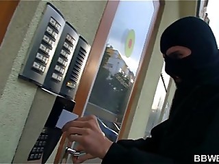 He awakes big butt fatty to fuck her hard