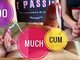CUM WASTING. BIGGEST CUMSHOTS COLLECTION 100%