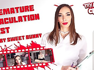 TRY NOT TO CUM - Premature Ejaculation Test - By Sweet Bunny