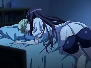 Busty Brunette With Glasses Enjoys Sex (Uncensored Hentai)