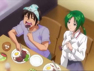 Hentai Girl With Green Hair And Big Boobs Is So Sexy!