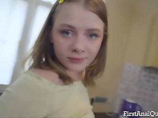 Hard teen anal porn movie starring Russian amateur pornstar Lesya Milk. Assfuck ends with a facial.
