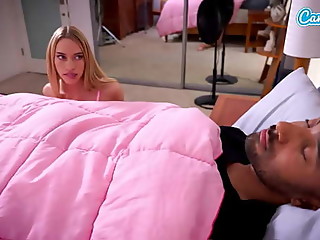 Horny Teen gets erotic massage and fucks her step brother