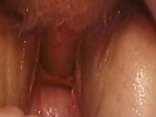 Fuck and creampie in urethra